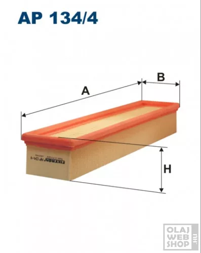 Filtron levegőszűrő AP134/4
