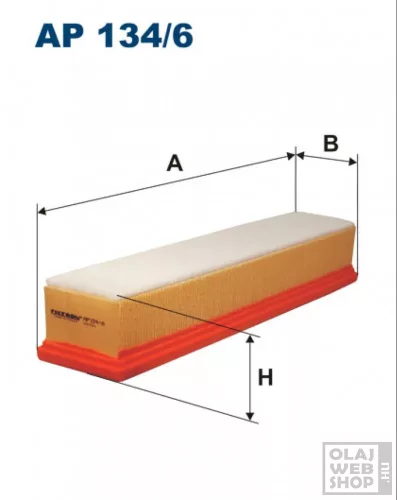 Filtron levegőszűrő AP134/6