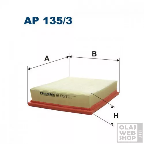 Filtron levegőszűrő AP135/3