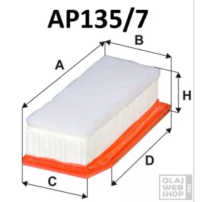 Filtron levegőszűrő AP135/7