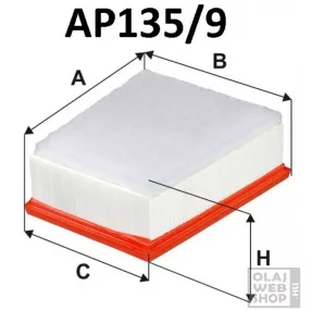 Filtron levegőszűrő AP135/9