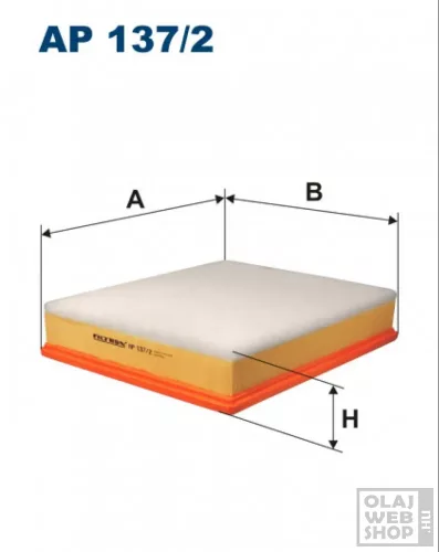 Filtron levegőszűrő AP137/2