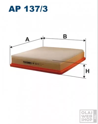 Filtron levegőszűrő AP137/3
