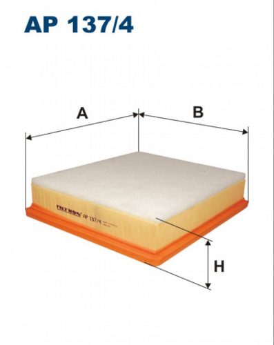 Filtron levegőszűrő AP137/4