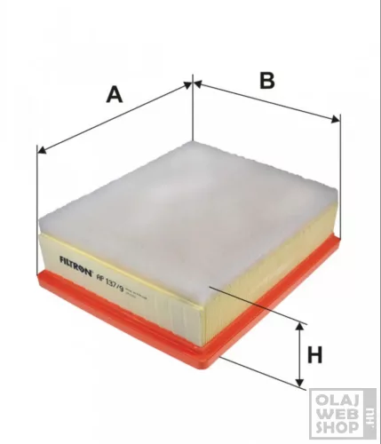 Filtron levegőszűrő AP137/9
