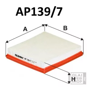 Filtron levegőszűrő AP139/7