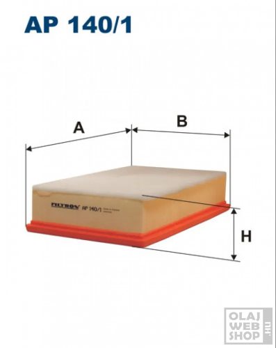 Filtron levegőszűrő AP140/1