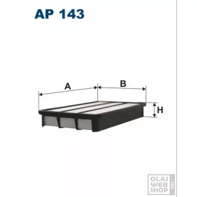 Filtron levegőszűrő AP143