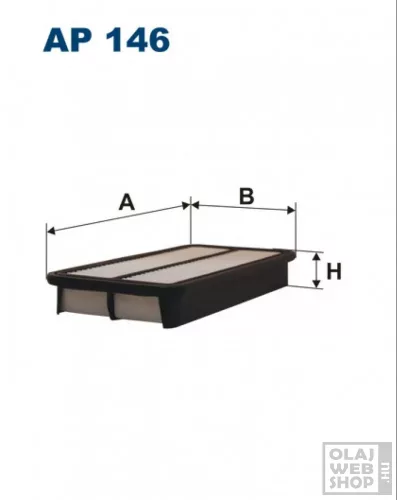 Filtron levegőszűrő AP146