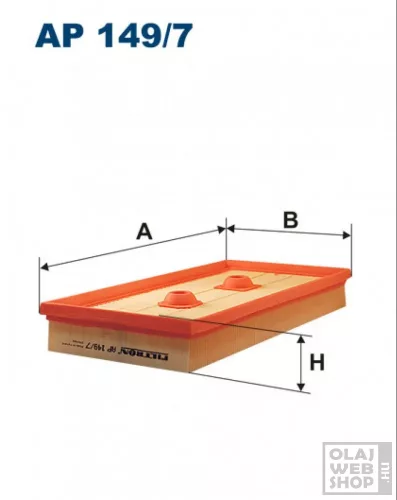 Filtron levegőszűrő AP149/7