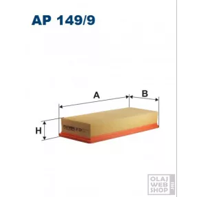 Filtron levegőszűrő AP149/9