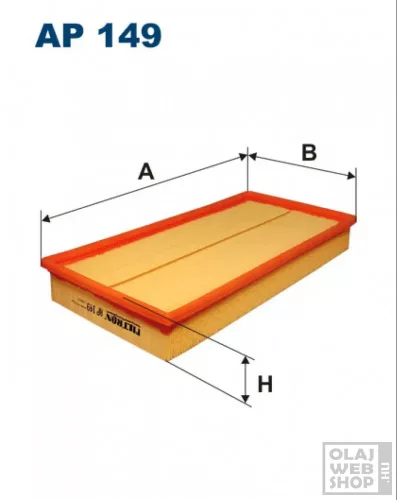 Filtron levegőszűrő AP149