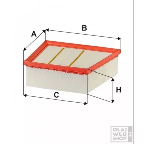 Filtron levegőszűrő AP151/6