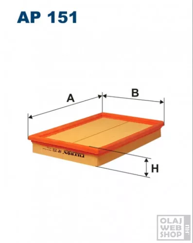 Filtron levegőszűrő AP151