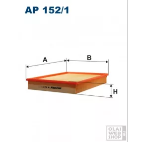 Filtron levegőszűrő AP152/1