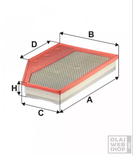 Filtron levegőszűrő AP152/7