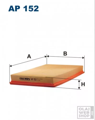 Filtron levegőszűrő AP152