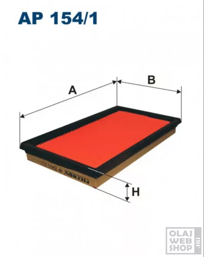 Filtron levegőszűrő AP154/1