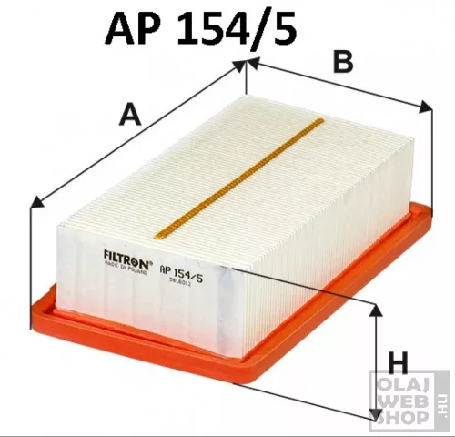 Filtron levegőszűrő AP154/5