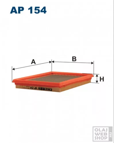 Filtron levegőszűrő AP154
