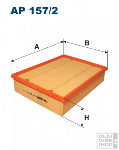 Filtron levegőszűrő AP157/2