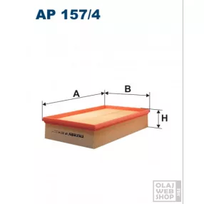 Filtron levegőszűrő AP157/4
