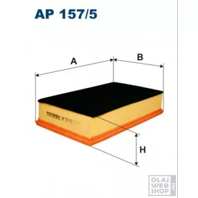 Filtron levegőszűrő AP157/5