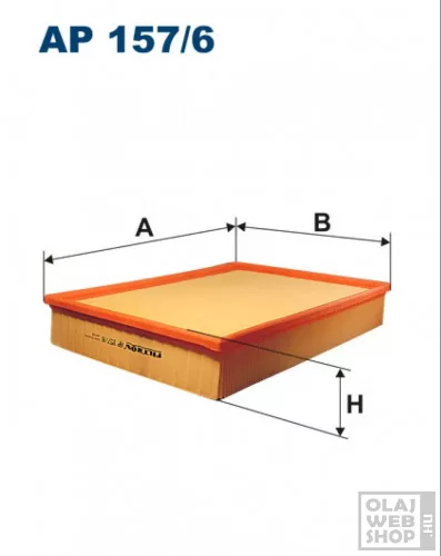 Filtron levegőszűrő AP157/6