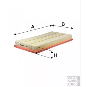 Filtron levegőszűrő AP158/4