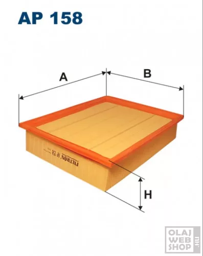 Filtron levegőszűrő AP158