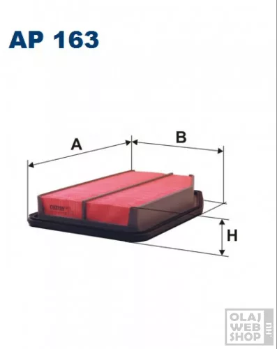 Filtron levegőszűrő AP163