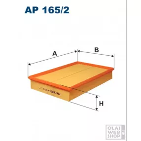 Filtron levegőszűrő AP165/2