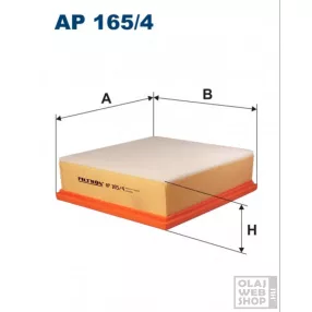 Filtron levegőszűrő AP165/4