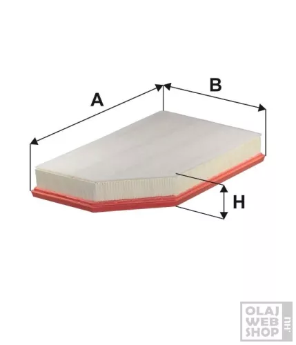 Filtron levegőszűrő AP165/6