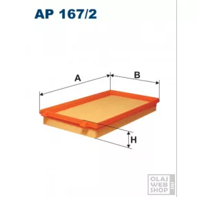 Filtron levegőszűrő AP167/2