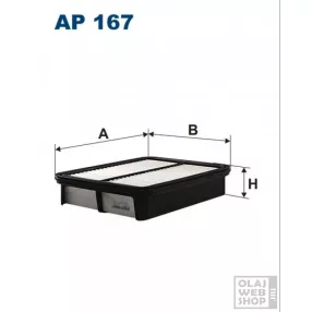 Filtron levegőszűrő AP167