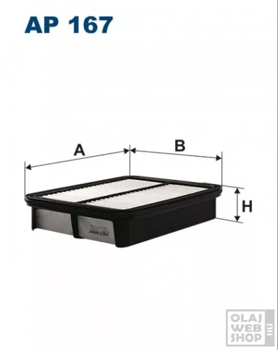 Filtron levegőszűrő AP167