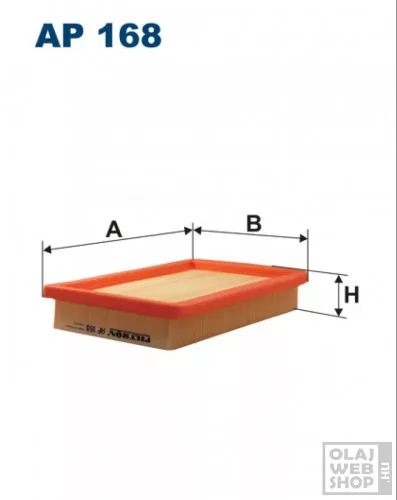 Filtron levegőszűrő AP168