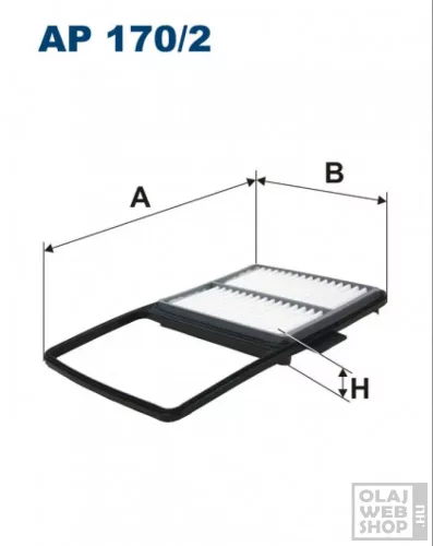 Filtron levegőszűrő AP170/2