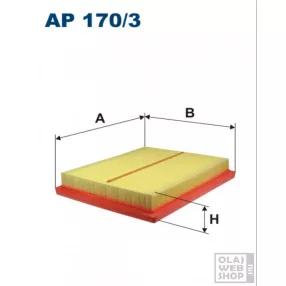 Filtron levegőszűrő AP170/3