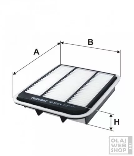 Filtron levegőszűrő AP172/4