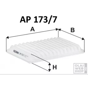 Filtron levegőszűrő AP173/7