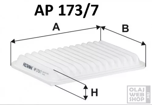 Filtron levegőszűrő AP173/7
