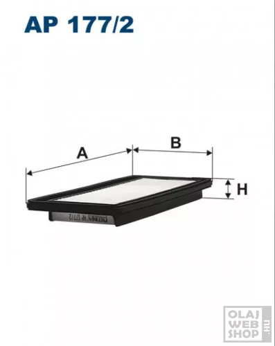 Filtron levegőszűrő AP177/2