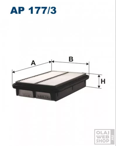 Filtron levegőszűrő AP177/3