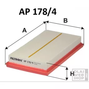 Filtron levegőszűrő AP178/4