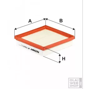 Filtron levegőszűrő AP178/6