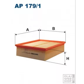 Filtron levegőszűrő AP179/1