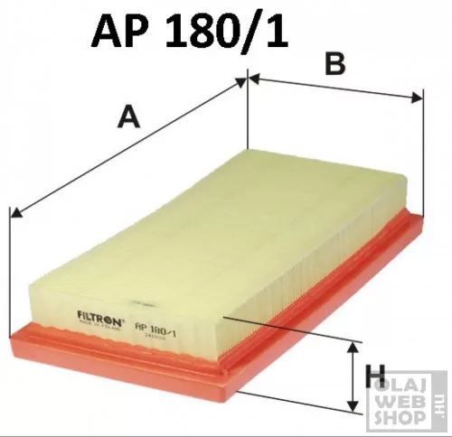 Filtron levegőszűrő AP180/1
