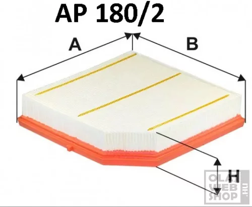 Filtron levegőszűrő AP180/2